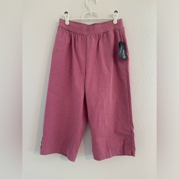 NWT Bon Worth Pink Cropped Pant - Picture 4 of 8